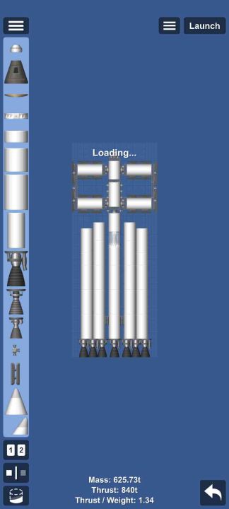 Space Station Satellite part 3 Blueprint for Spaceflight Simulator / SFS BP