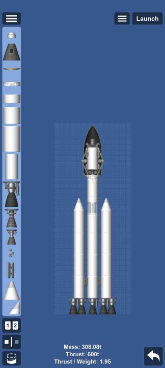 Station Blueprint for Spaceflight Simulator / SFS BP