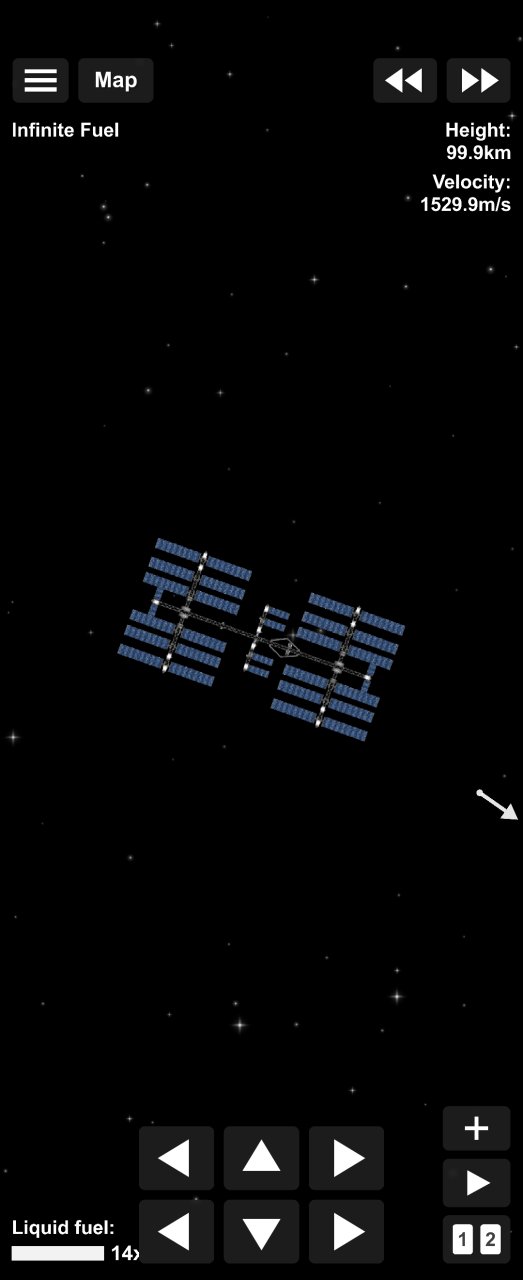 Space Station Unkown for Spaceflight Simulator