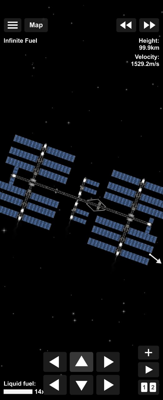 Space Station Unkown Spaceflight Simulator