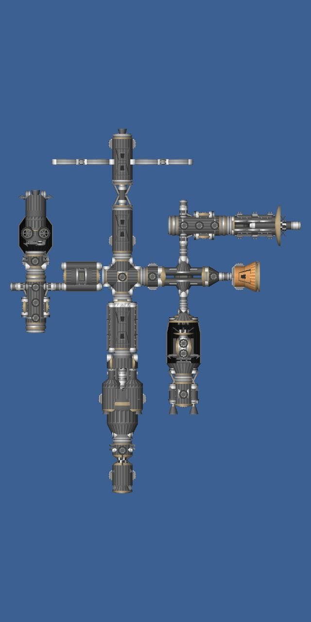 Space station for Spaceflight Simulator