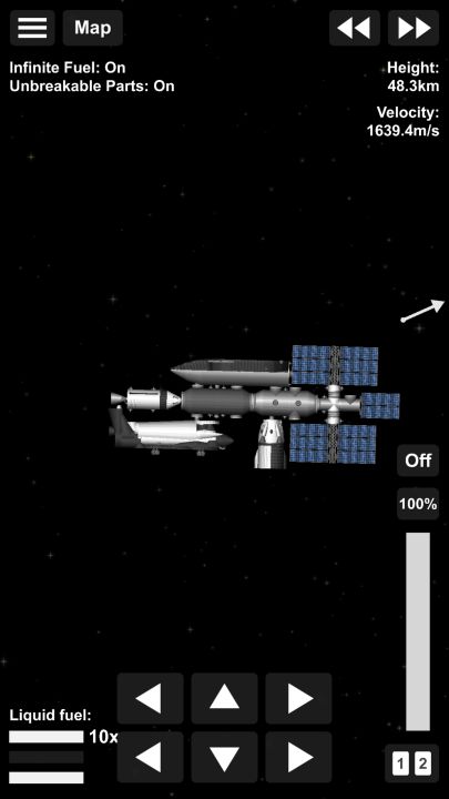 Station Blueprint for Spaceflight Simulator / SFS BP