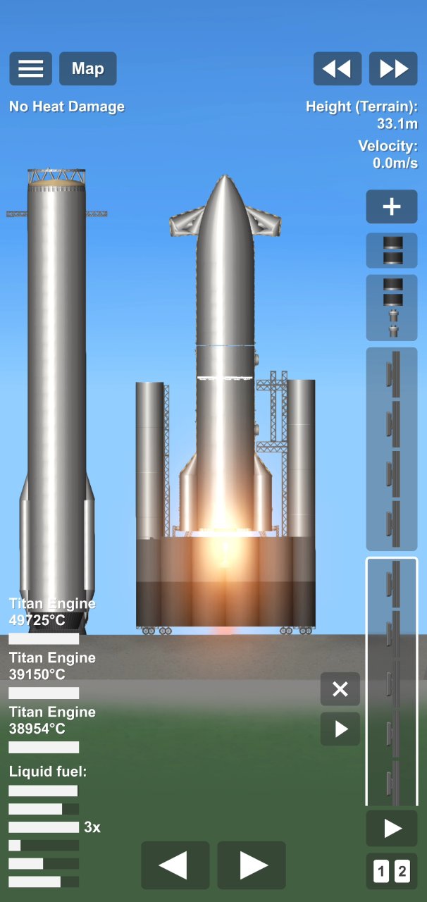 Space X Starship Cargo Ship 42 Spaceflight Simulator