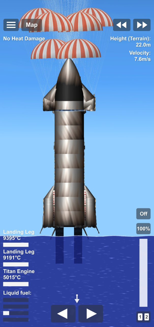 SPACE X Starship SN15 Spaceflight Simulator