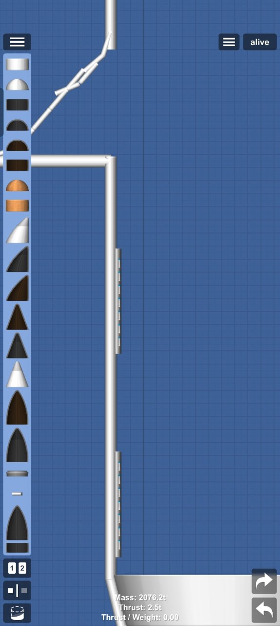 spacecraft that dosent launch Spaceflight Simulator
