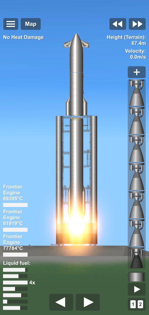 SpaceX Booster 22 Spaceflight Simulator