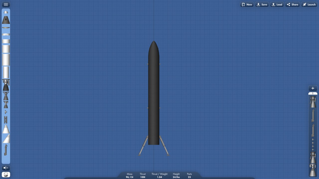 SpaceX Missile Spaceflight Simulator