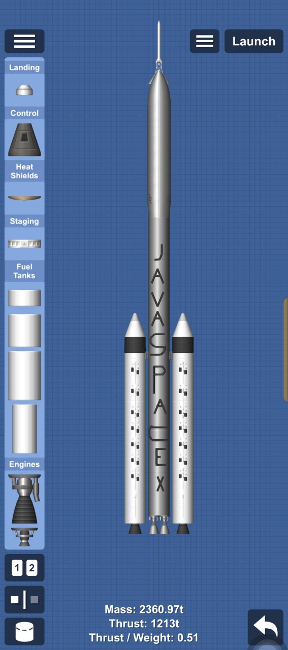 Spacex Rocket Spaceflight Simulator