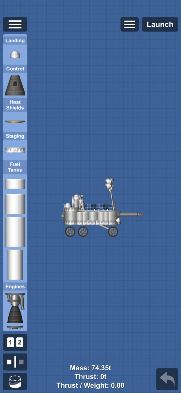 SpaceX rover Spaceflight Simulator