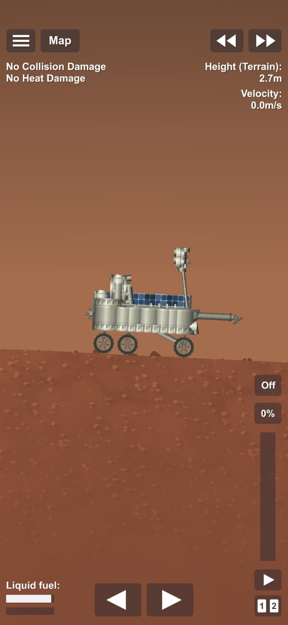 SpaceX rover Spaceflight Simulator