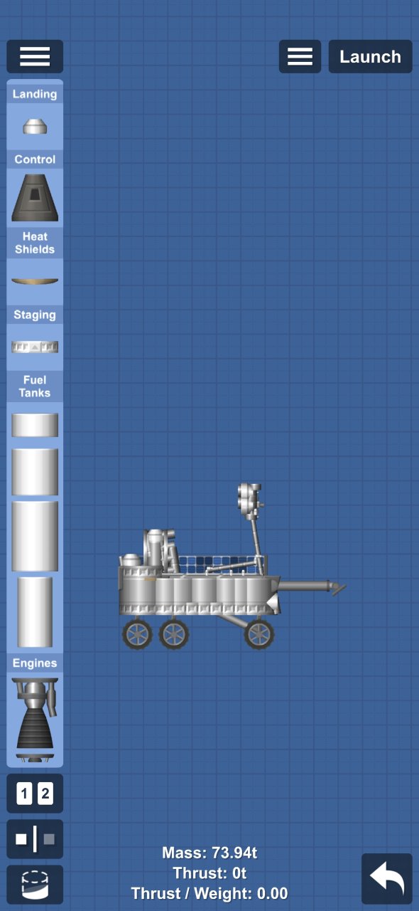 SpaceX rover Spaceflight Simulator