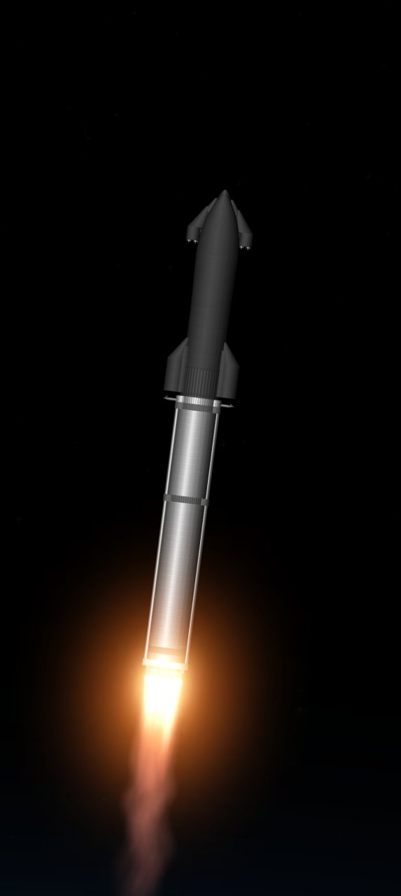 SpaceX Starship Rocket Spaceflight Simulator