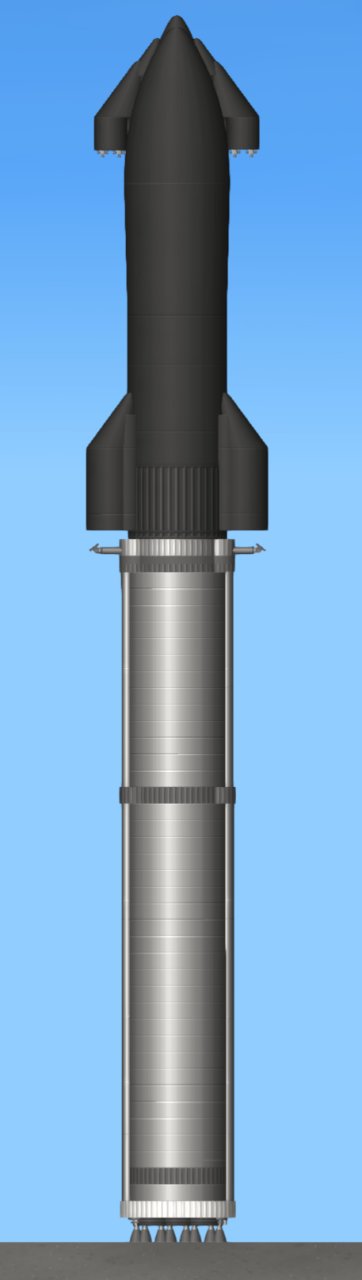 SpaceX Starship Rocket Spaceflight Simulator