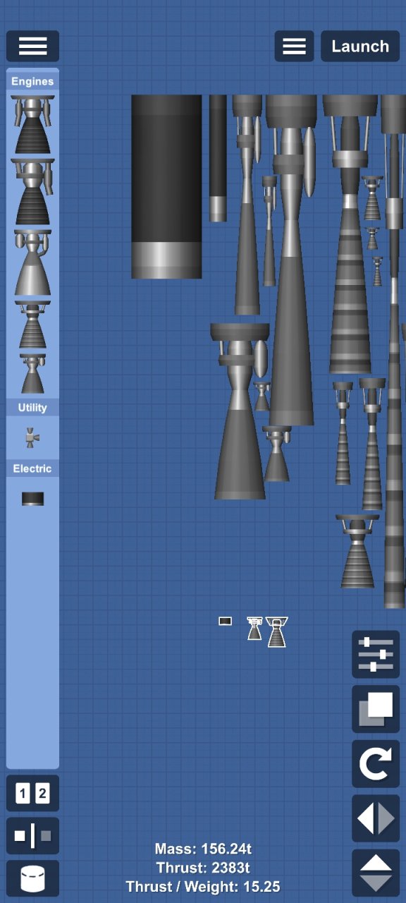 Spaghetti engines Spaceflight Simulator