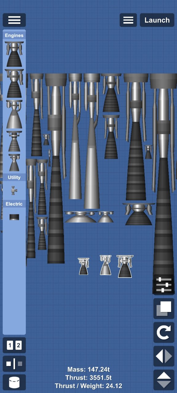 Spaghetti engines Spaceflight Simulator
