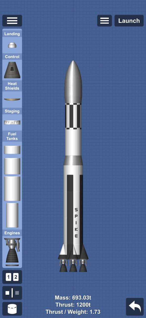 Spike 1 for Spaceflight Simulator