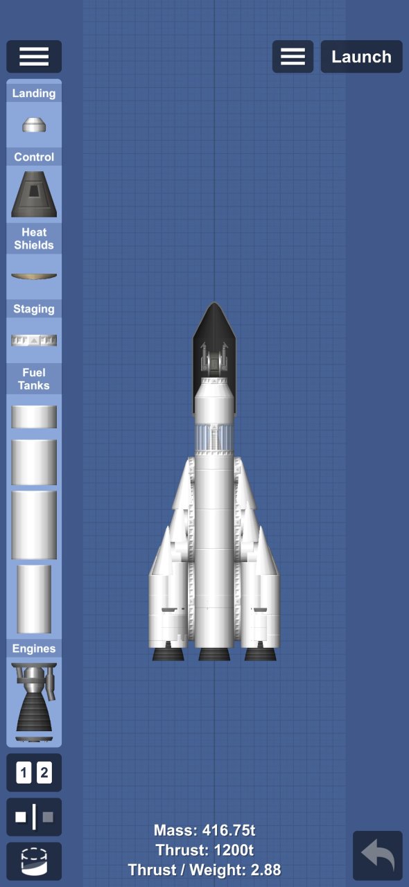Sputnik 1+Rocket for Spaceflight Simulator