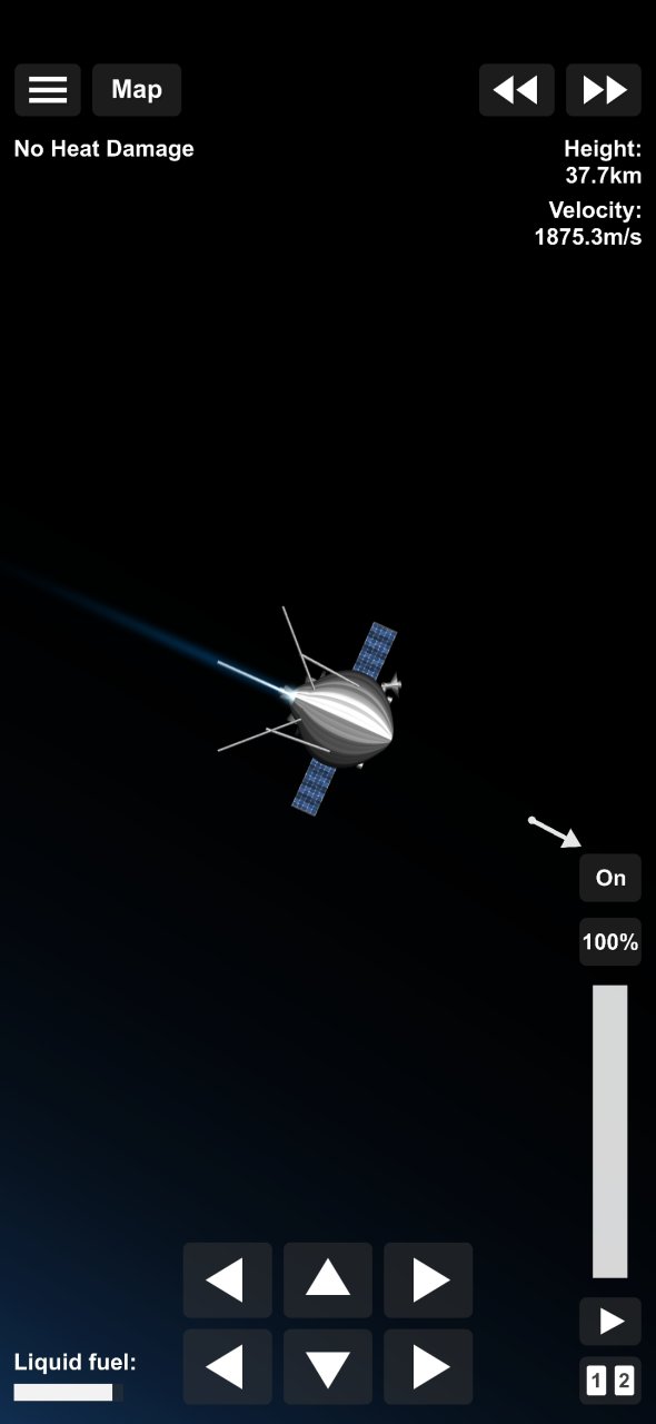 Sputnik type satellite Spaceflight Simulator