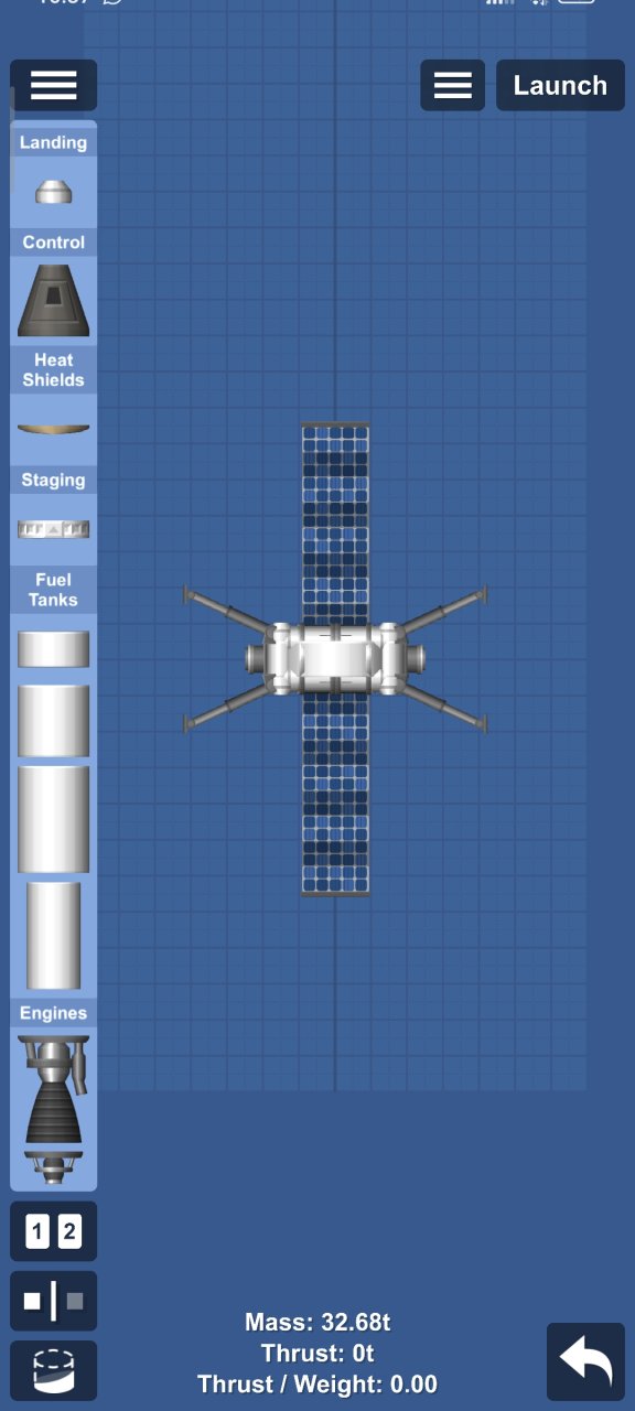 ST FarStar (Satellite version) Spaceflight Simulator