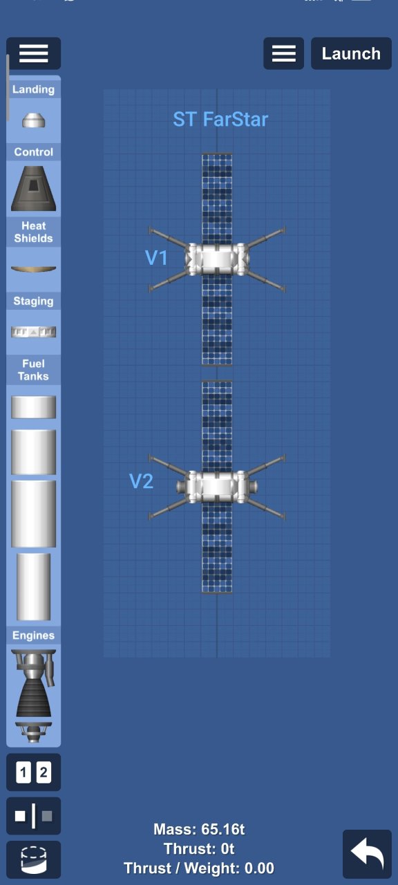 ST FarStar V1 and V2 Spaceflight Simulator