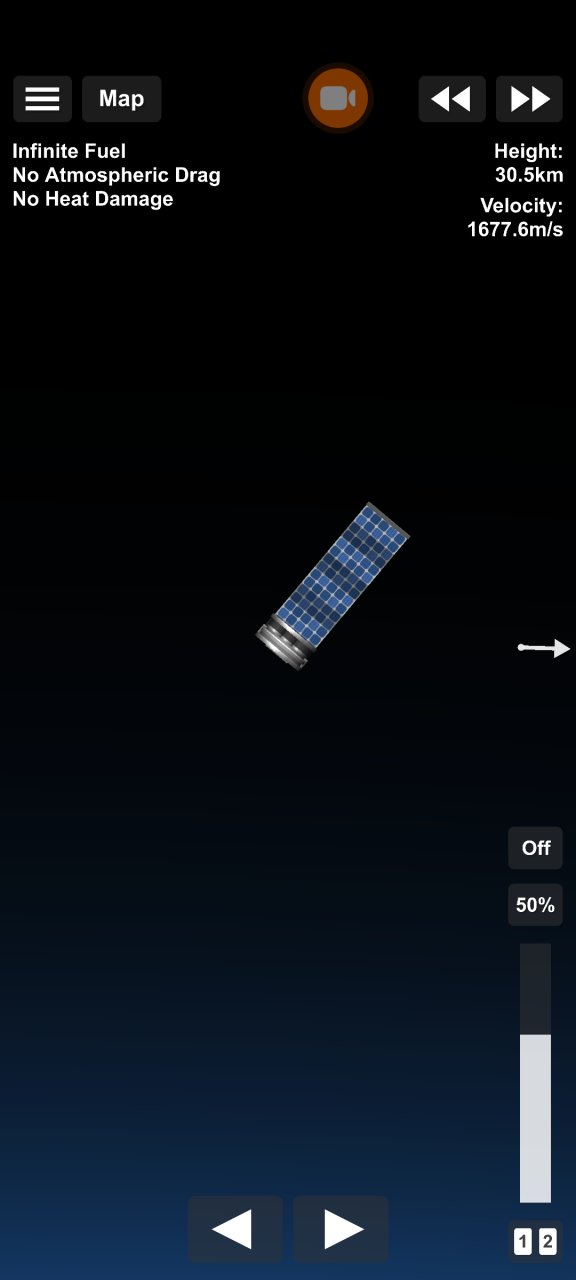 star link satellite Spaceflight Simulator