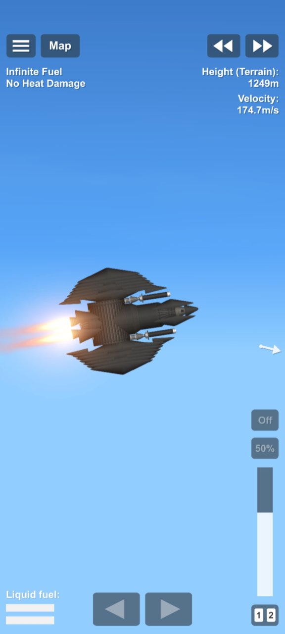 Star ship for Spaceflight Simulator