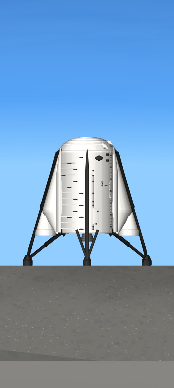 Starhopper Blueprint for Spaceflight Simulator / SFS BP