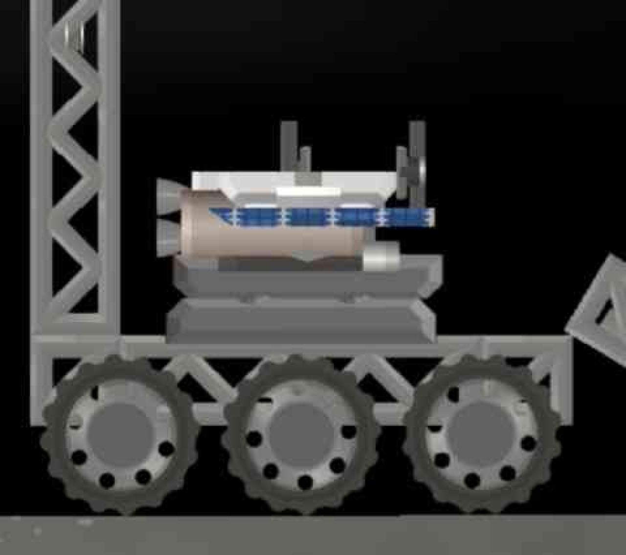 StarSat-1 mini Blueprint for Spaceflight Simulator / SFS BP