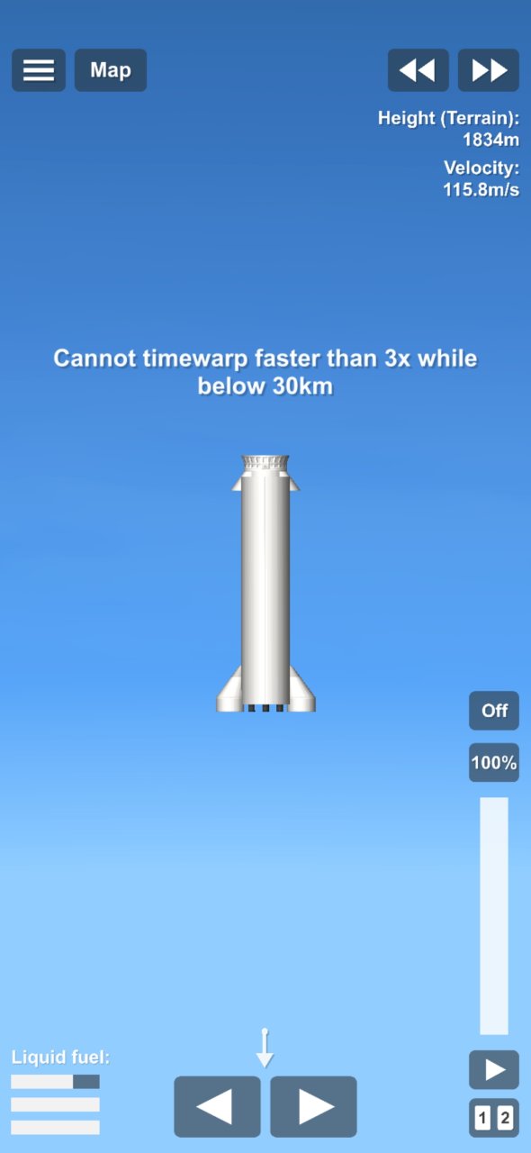 Starschip Super heavy Spaceflight Simulator