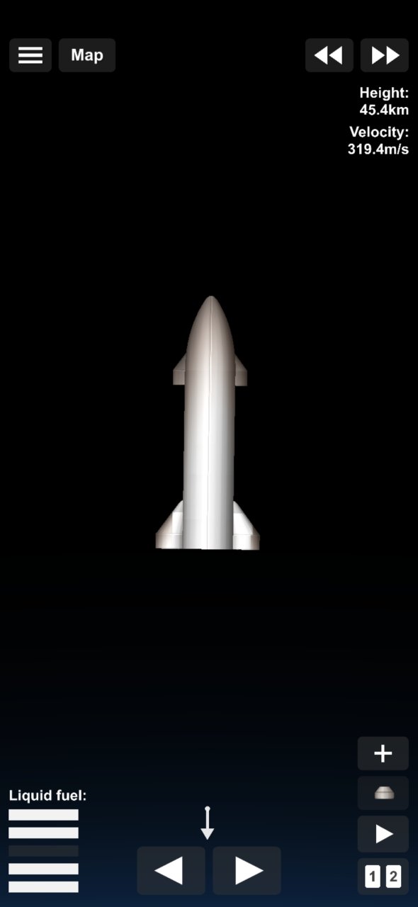 Starschip Super heavy Spaceflight Simulator