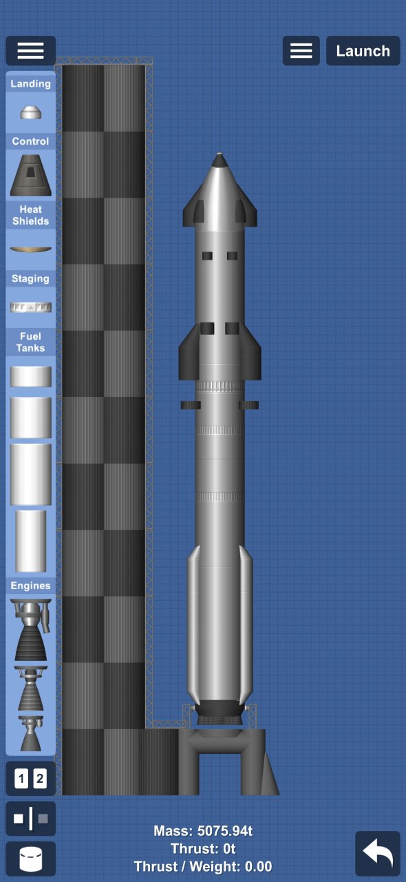 starship Spaceflight Simulator