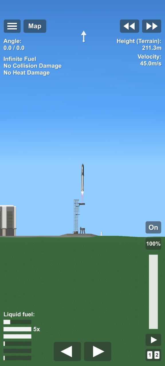 Starship Blueprint for Spaceflight Simulator / SFS BP