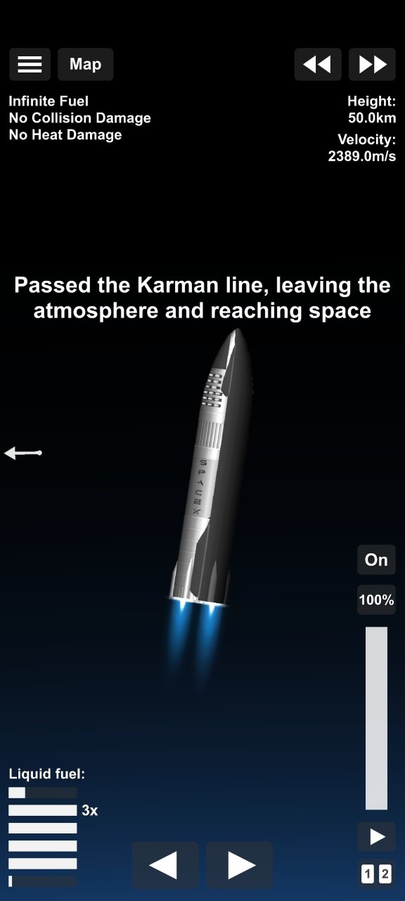 Starship Blueprint for Spaceflight Simulator / SFS BP