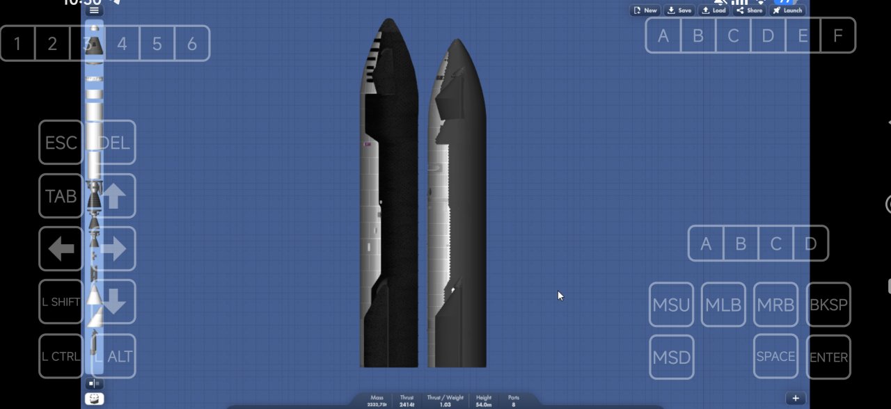 starship Spaceflight Simulator