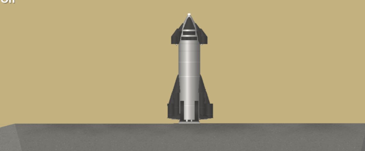 Rocket Blueprint for Spaceflight Simulator / SFS BP