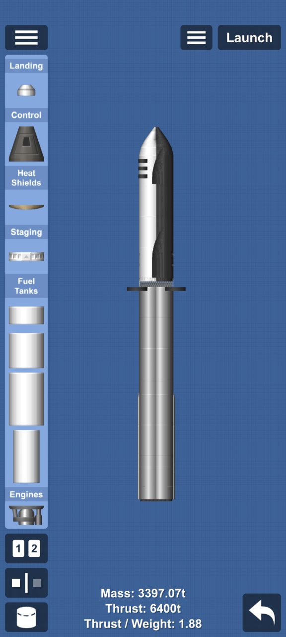 Starship Spaceflight Simulator