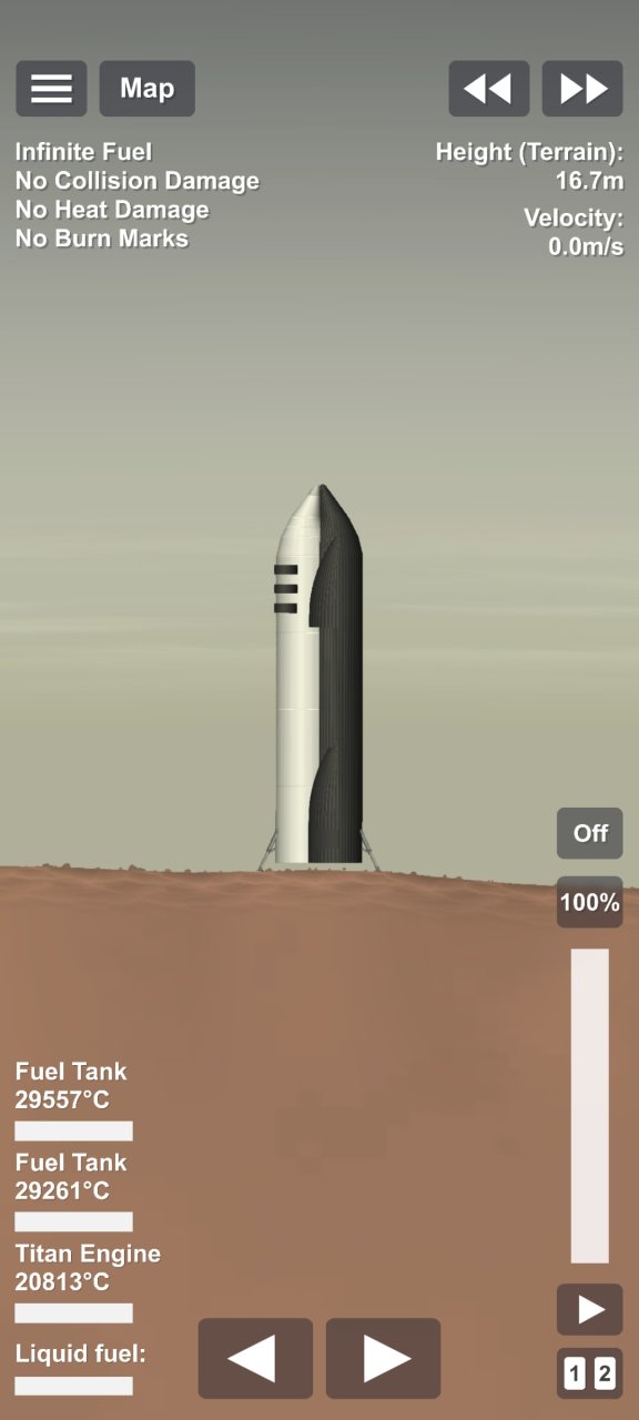 Starship Spaceflight Simulator