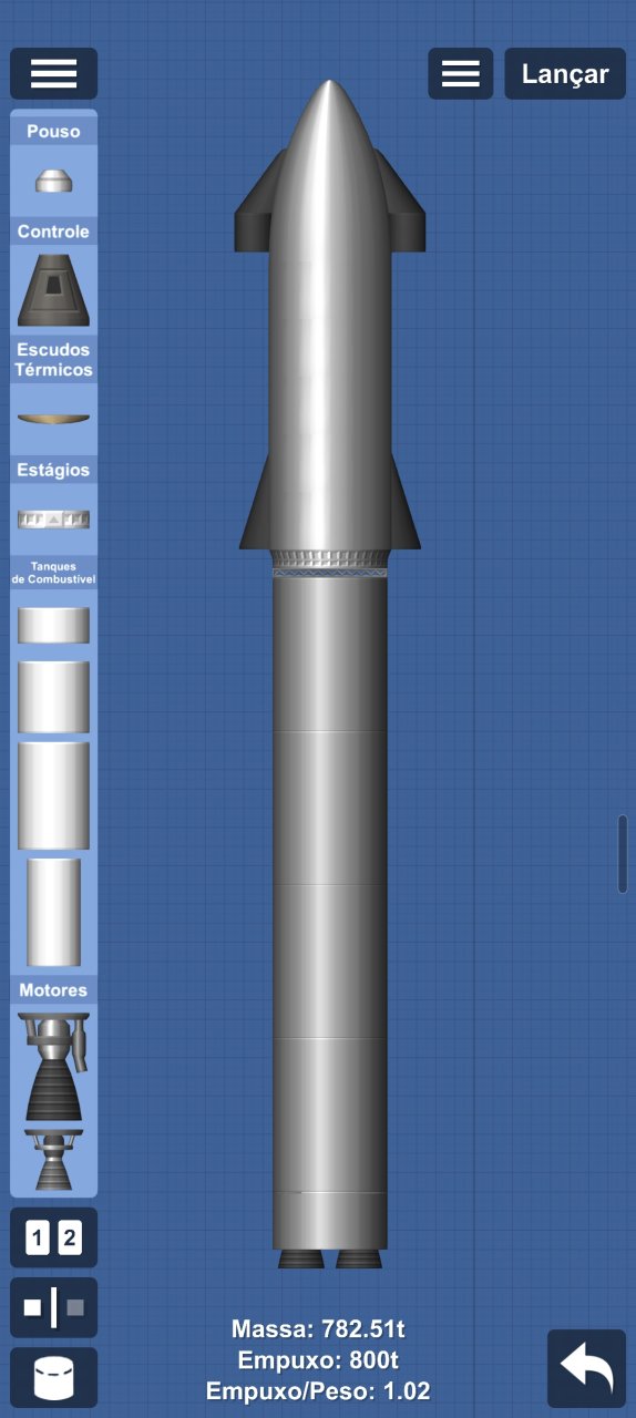 starship for Spaceflight Simulator