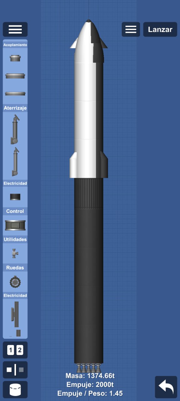 Starship Spaceflight Simulator
