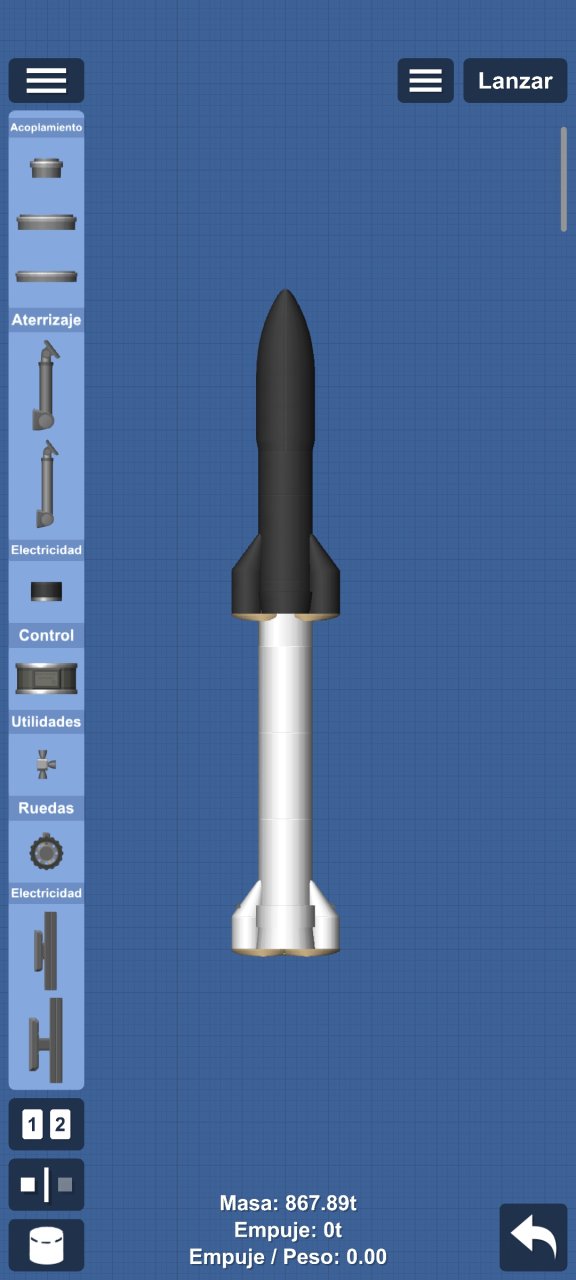 Starship cargo Spaceflight Simulator