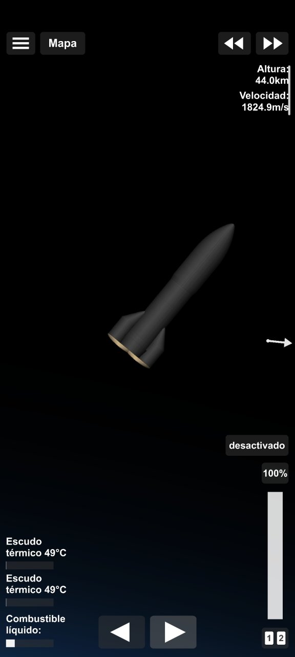 Starship cargo Spaceflight Simulator