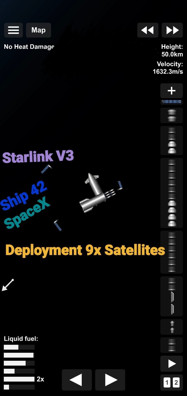Starship Cargo Flight 15 Spaceflight Simulator