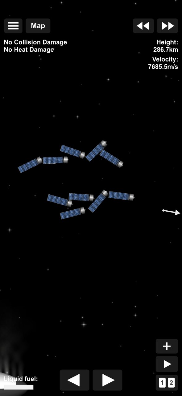 Starship Cargo (satellites) Spaceflight Simulator