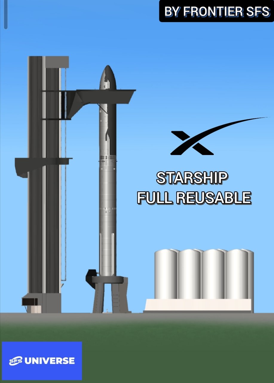 STARSHIP FULL REUSABLE! Spaceflight Simulator