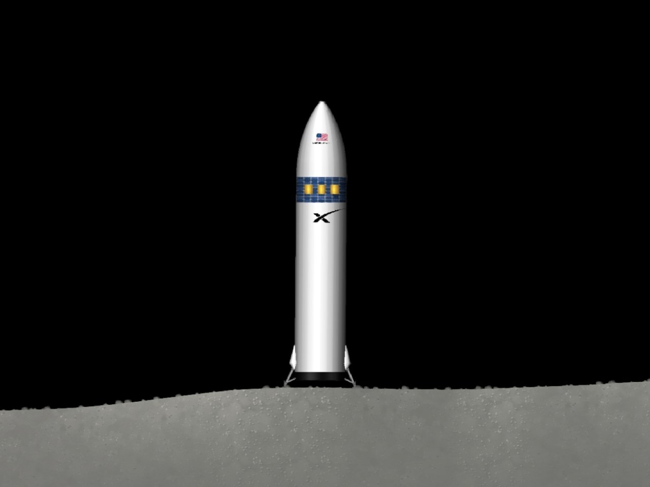 Starship HLS Spaceflight Simulator