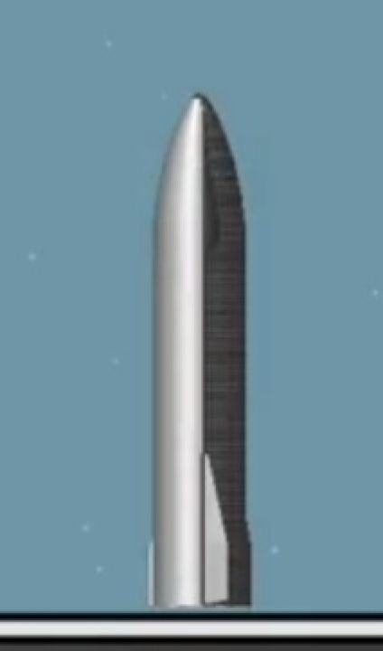 Starship kejora starspace Blueprint for Spaceflight Simulator / SFS BP