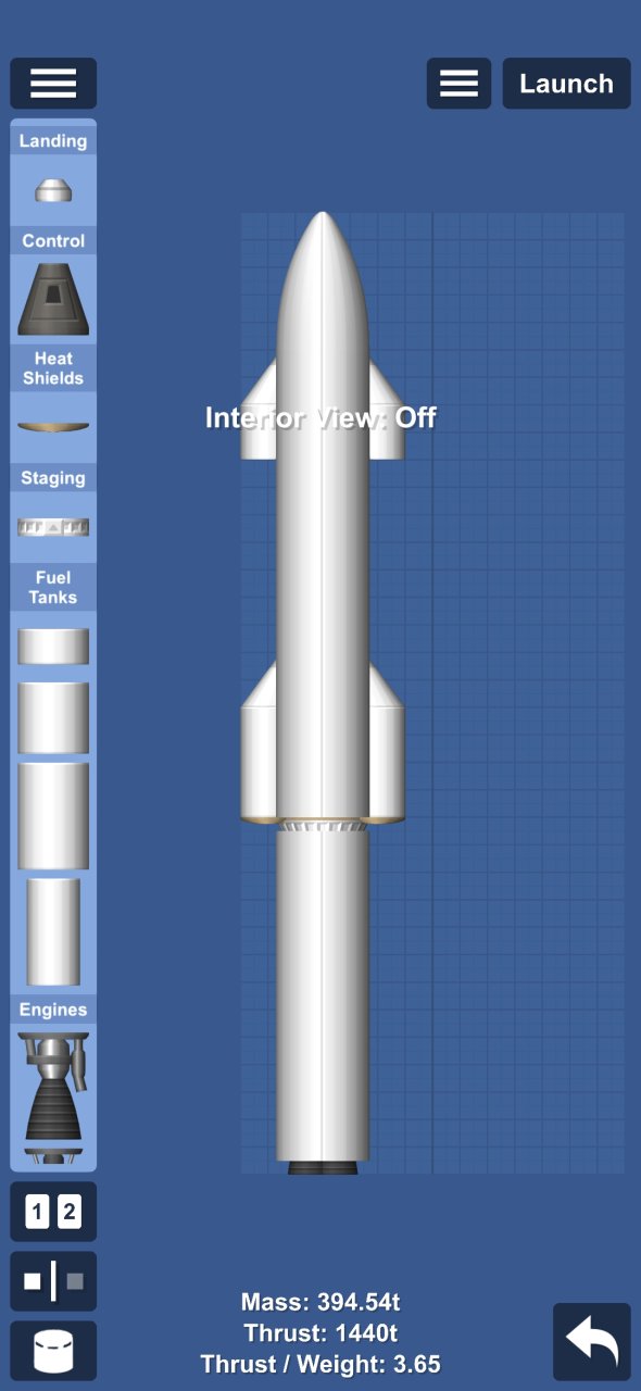 Starship Spaceflight Simulator