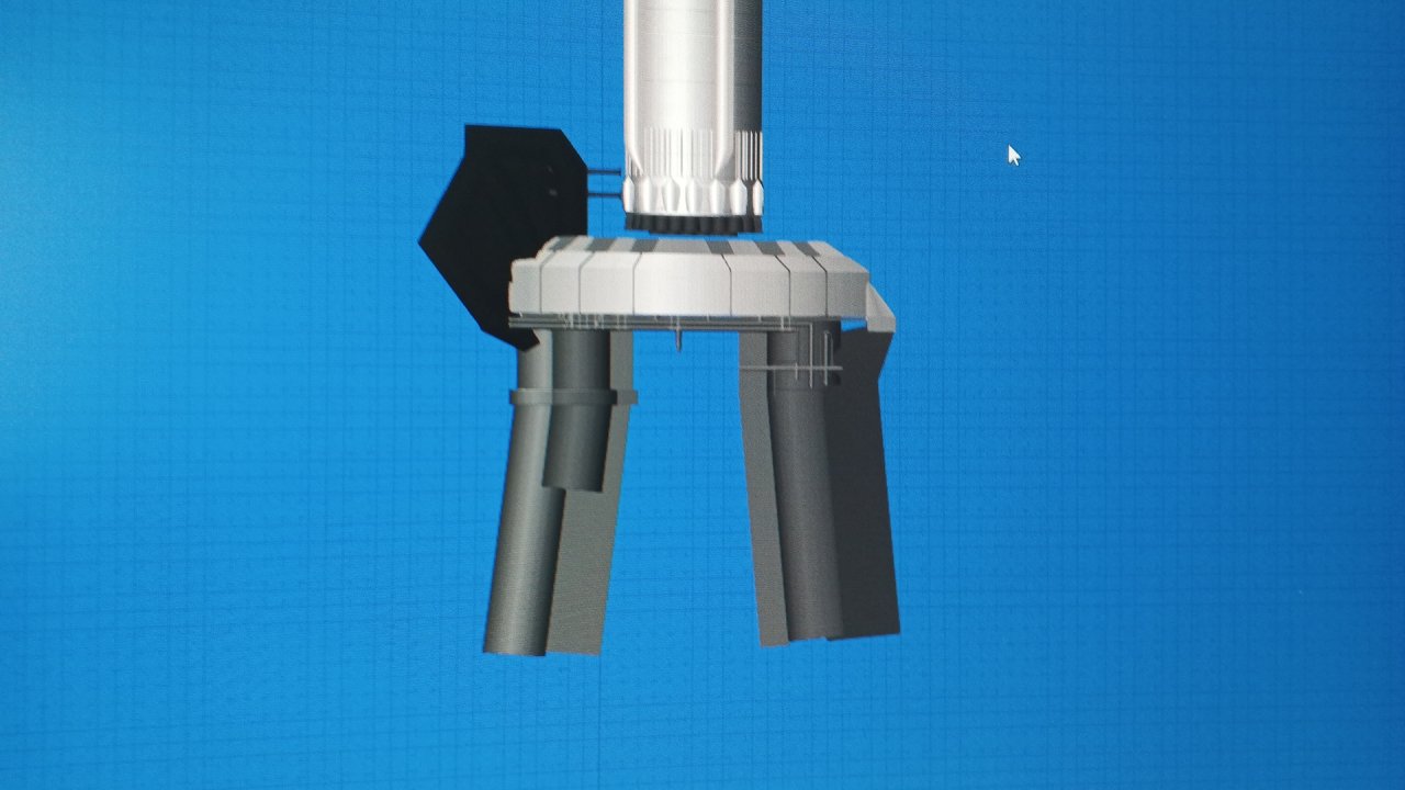 Starship Launch tower+starship Spaceflight Simulator