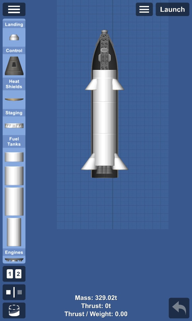 Starship MK1 Spaceflight Simulator