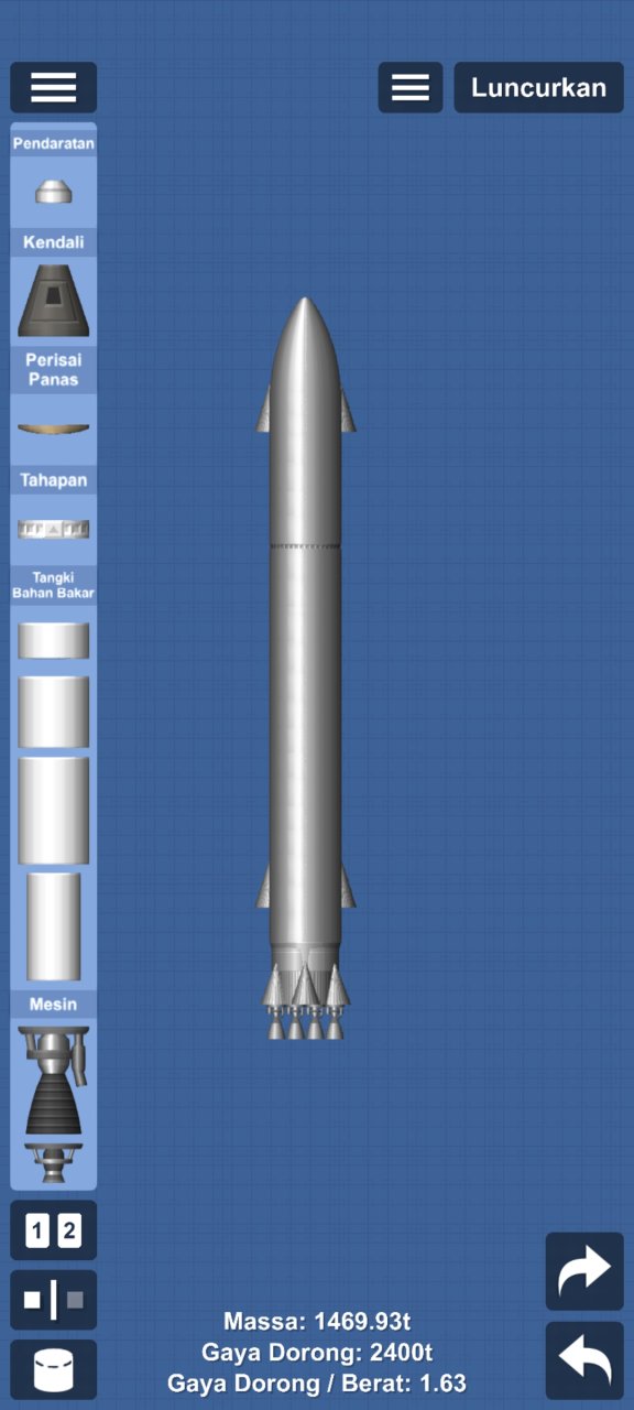 starship modifikasi Spaceflight Simulator